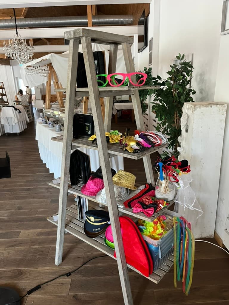 Accessoires der Fotobox